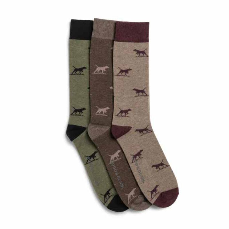 Rodd & Gunn Dogs-A-Plenty Three Pack Socks image number 3